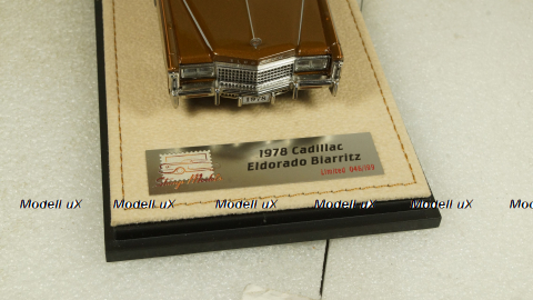 Cadillac Eldorado Biarritz Ruidoso Saddle  1978, STM78002, Stamp Models 1:43