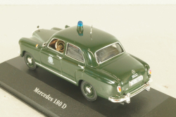 Mercedes-Benz 180 D Polizei 1956, 7598002, Atlas Police Cars Collection 1:43 Уценка!
