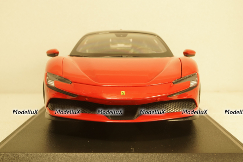 Ferrari SF90 Stradale Hybrid 1000hp 2019, BU16015, Burago 1:18