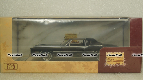 Cadillac Eldorado Biarritz Black 1978, STM78001, Stamp Models 1:43