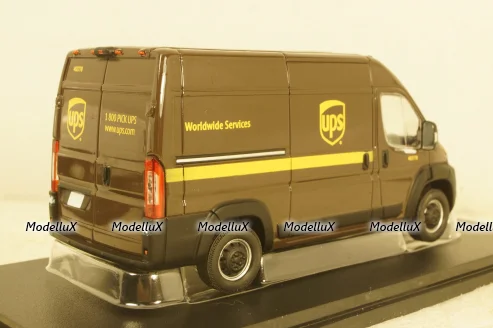 Dodge RAM 2500 ProMaster Van Cargo High Roof UPS WorldWide, 86156, Greenlight 1:43