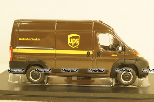 Dodge RAM 2500 ProMaster Van Cargo High Roof UPS WorldWide, 86156, Greenlight 1:43