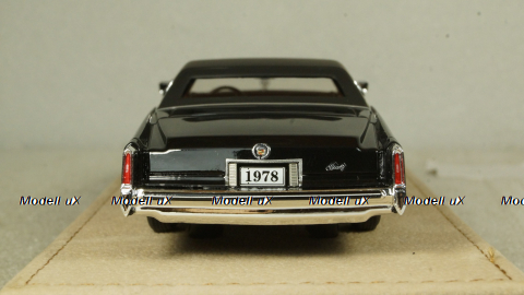Cadillac Eldorado Biarritz Black 1978, STM78001, Stamp Models 1:43