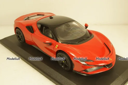 Ferrari SF90 Stradale Hybrid 1000hp 2019, BU16015, Burago 1:18