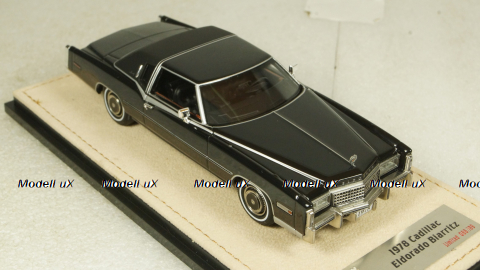 Cadillac Eldorado Biarritz Black 1978, STM78001, Stamp Models 1:43