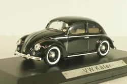 Volkswagen Kafer (Beetle) 1949, black, 7129102, Atlas 1:43