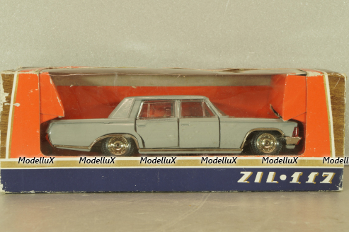 Зил-117, серый, август 92г., Тантал/Радон 1:43