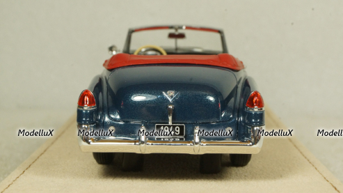 Cadillac Series 62 Convertible Open top 1949, blue, STM49305, Stamp models 1:43 
