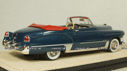 Cadillac Series 62 Convertible Open top 1949, blue, STM49305, Stamp models 1:43