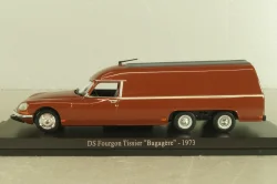 Citroen DS Fourgon Tissier "Bagagere" 1973, brown, Atlas 1:43