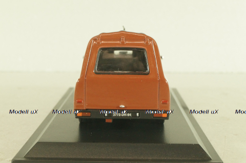 Citroen DS Fourgon Tissier "Bagagere" 1973, brown, Atlas 1:43