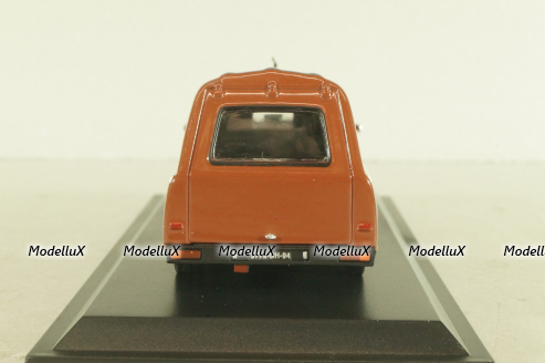 Citroen DS Fourgon Tissier "Bagagere" 1973, brown, Atlas 1:43
