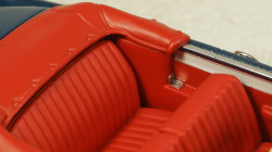 Cadillac Series 62 Convertible Open top 1949, blue, STM49305, Stamp models 1:43 