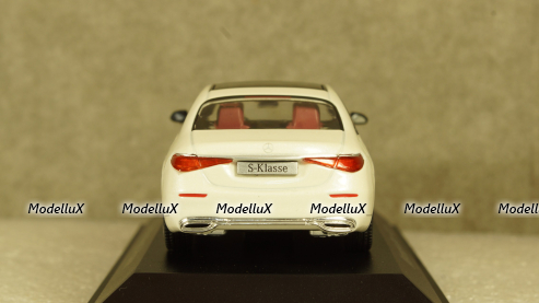 Mercedes S-class (V223) metallic white 2020, B66960632, Herpa 1:43