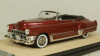 Cadillac Series 62 convertible open top 1949, maroon, STM49303, Stamp models 1:43