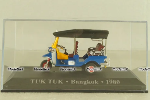 Tuk Tuk Bangkok 1980, blue, Altaya 1:43