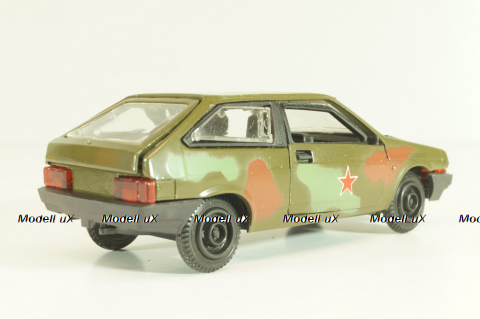 Ваз-2108 Лада, камуфляж, Тантал/Радон 1:43