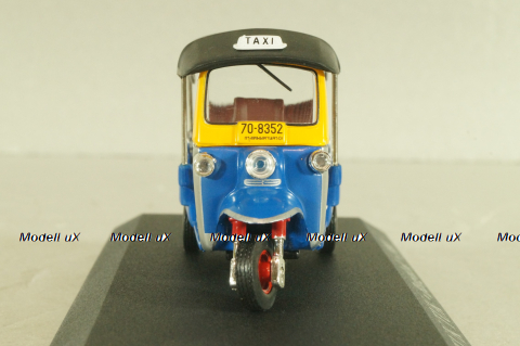Tuk Tuk Bangkok 1980, blue, Altaya 1:43