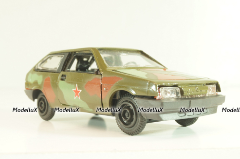 Ваз-2108 Лада, камуфляж, Тантал/Радон 1:43