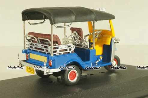 Tuk Tuk Bangkok 1980, blue, Altaya 1:43