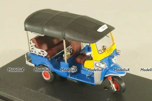 Tuk Tuk Bangkok 1980, blue, Altaya 1:43