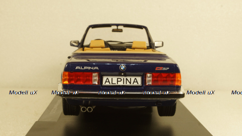 BMW Alpina C2 2.7 Cabriolet Basis BMW E30 1986 metallic-blue/dekor, MCG18224, MCG 1:18