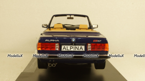 BMW Alpina C2 2.7 Cabriolet Basis BMW E30 1986 metallic-blue/dekor, MCG18224, MCG 1:18
