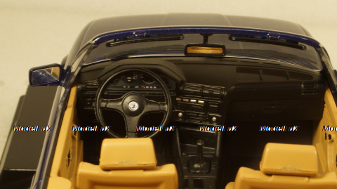 BMW Alpina C2 2.7 Cabriolet Basis BMW E30 1986 metallic-blue/dekor, MCG18224, MCG 1:18