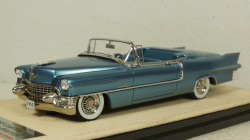 Cadillac Eldorado Biarritz Open top Bahama Blue Metallic 1955, STM55001, Stamp models 1:43