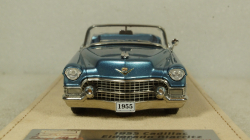 Cadillac Eldorado Biarritz Open top Bahama Blue Metallic 1955, STM55001, Stamp models 1:43
