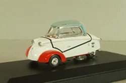 Messwrshmitt KR 200 Kabinenroller 1960, white/red, 680, Vitesse 1:43