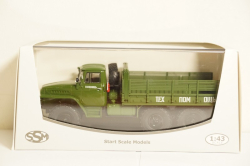 УРАЛ 375Д бортовой (хаки), SSM1055, SSM 1:43