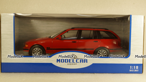 BMW 3rd E36 Touring 1995 red, MCG18154, MCG 1:18