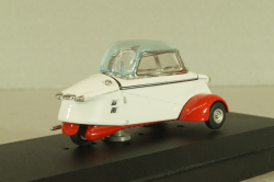 Messwrshmitt KR 200 Kabinenroller 1960, white/red, 680, Vitesse 1:43