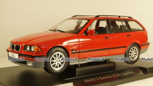 BMW 3rd E36 Touring 1995 red, MCG18154, MCG 1:18