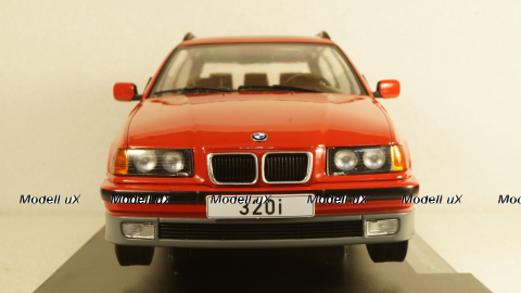 BMW 3rd E36 Touring 1995 red, MCG18154, MCG 1:18