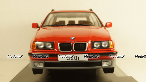 BMW 3rd E36 Touring 1995 red, MCG18154, MCG 1:18