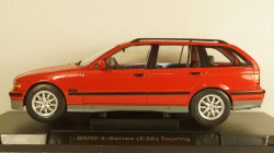 BMW 3rd E36 Touring 1995 red, MCG18154, MCG 1:18