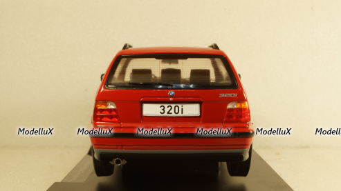 BMW 3rd E36 Touring 1995 red, MCG18154, MCG 1:18