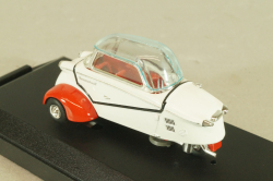 Messwrshmitt KR 200 Kabinenroller 1960, white/red, 680, Vitesse 1:43