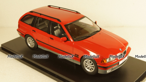 BMW 3rd E36 Touring 1995 red, MCG18154, MCG 1:18