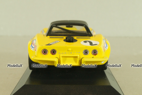 Chevrolet Corvette #2 Le Mans 1968, Greder racing, yellow, L086, Vitesse 1:43