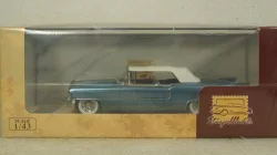Cadillac Eldorado Biarritz Close top Bahama Blue Metallic 1955, STM55002, Satmp Models 1:43