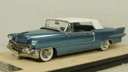 Cadillac Eldorado Biarritz Close top Bahama Blue Metallic 1955, STM55002, Satmp Models 1:43