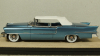 Cadillac Eldorado Biarritz Close top Bahama Blue Metallic 1955, STM55002, Satmp Models 1:43