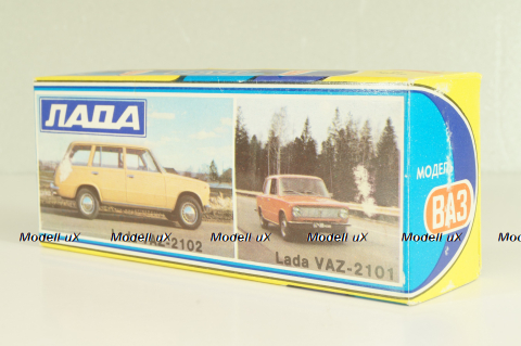 Ваз-2102 Жигули, Rally Sport, голубая, Август 1988г., Тантал/Радон 1:43