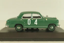 Mercedes-Benz 180 D (W120) #4, Mille Miglia 1955, green, MBOMS080, Mercedes-Benz-Offizielle Modell-Sammlung #80, Altaya 1:43