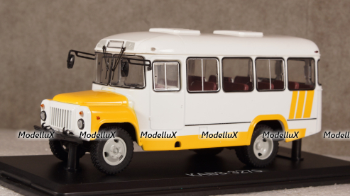 КАВЗ 3270 бело-жёлтый, SSM4035, SSM 1:43