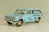 Ваз-2102 Жигули, Rally Sport, голубая, Август 1988г., Тантал/Радон 1:43