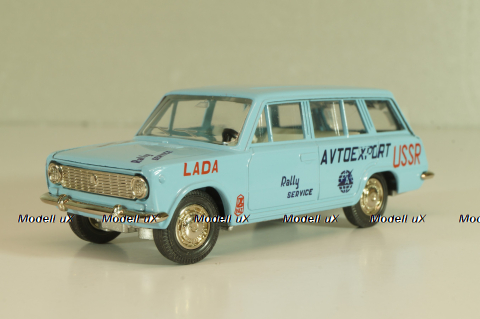 Ваз-2102 Жигули, Rally Sport, голубая, Август 1988г., Тантал/Радон 1:43